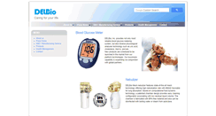 Desktop Screenshot of delbio.com.tw